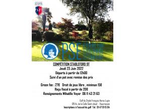 Affiche compétition de Golf PSE Paris IDF juin 2022
