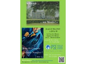 Affiche du concert " Un soir aux Montys", Yves du Cosquer chante "Nougaro" 