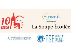 Affiche La Soupe étoilée au profit de PSE édition 2022