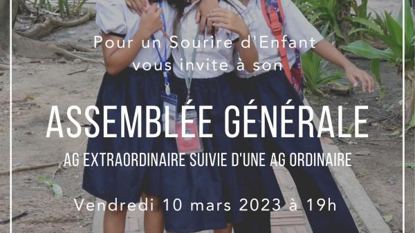 Affiche de l'Assemblée Générale 2022 de PSE Alsace-Lorraine