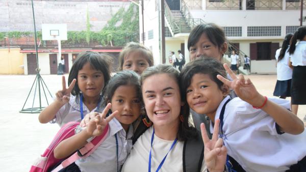 Laure, ancienne volontaire au Cambodge