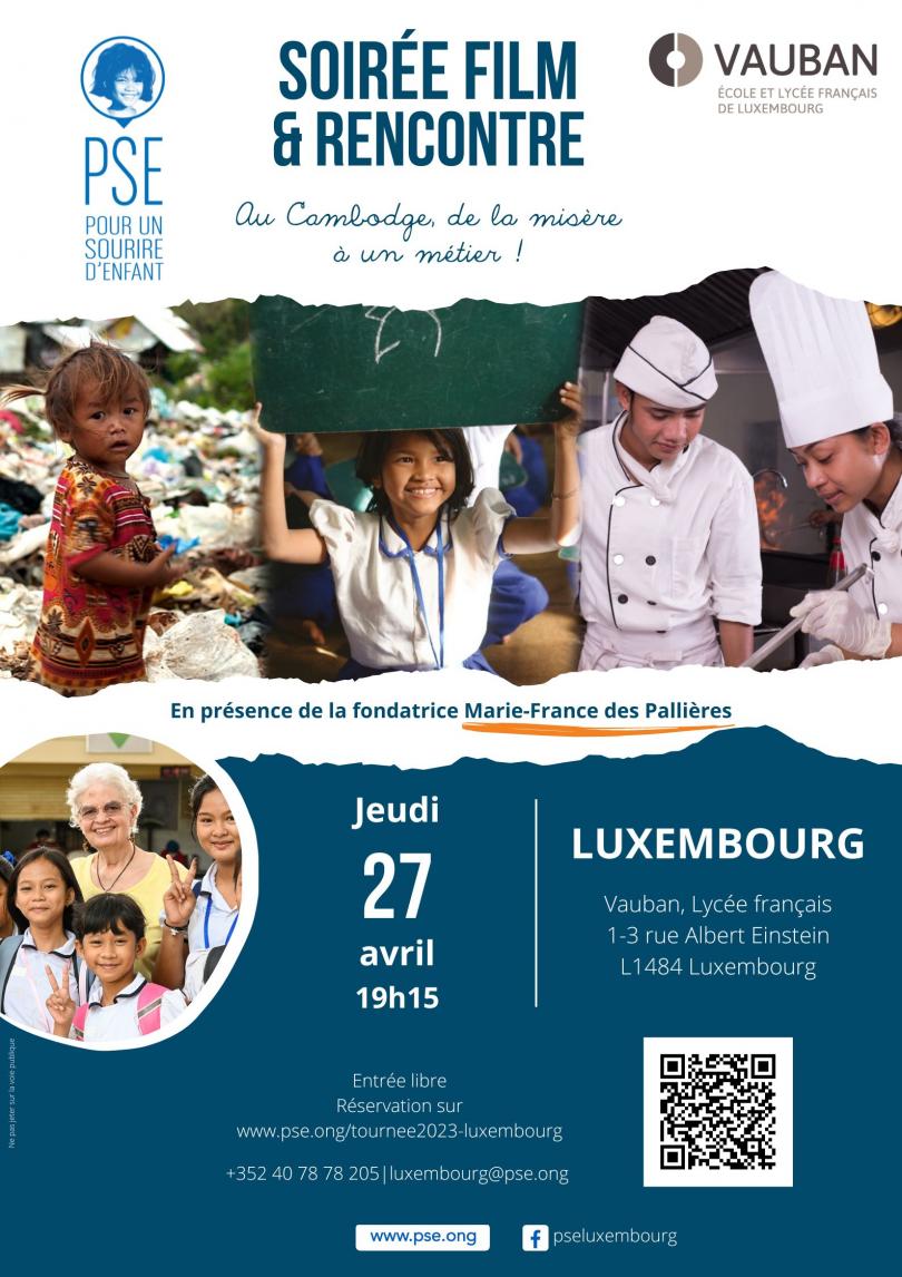 Affiche soirée de Tournée 2023 à Luxembourg