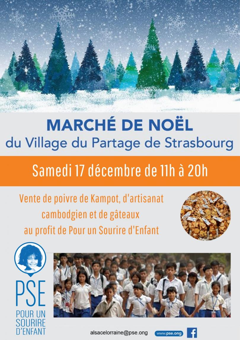 Affiche Marché de Noël 2022 à Strasbourg