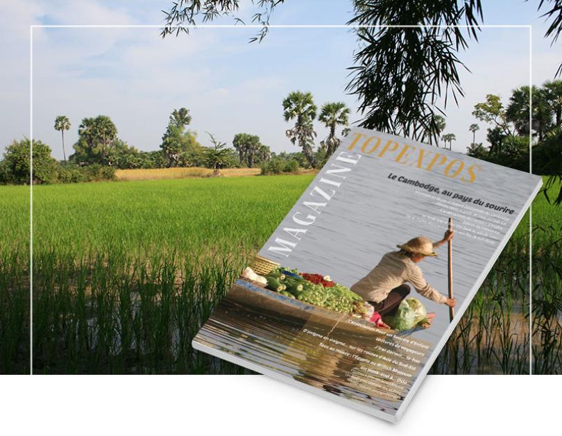 Magazine Topexpos consacré au Cambodge