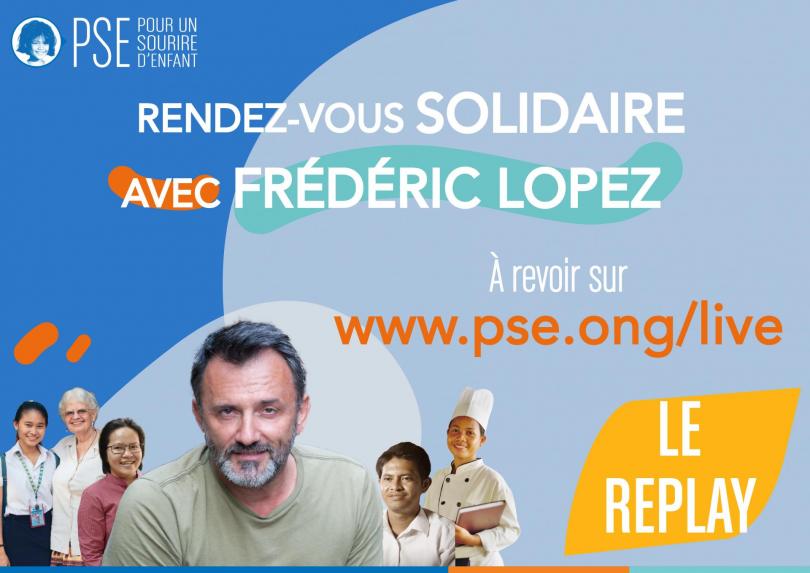 Emission solidaire PSE animée par Frédéric Lopez - le replay