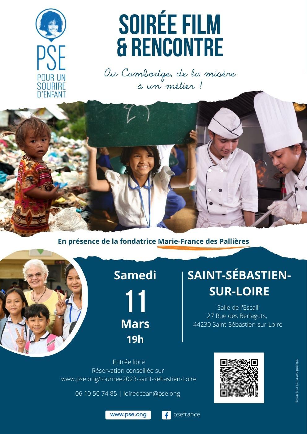 Affiche soirée de Tournée 2023 à St Sebastien sur Loire