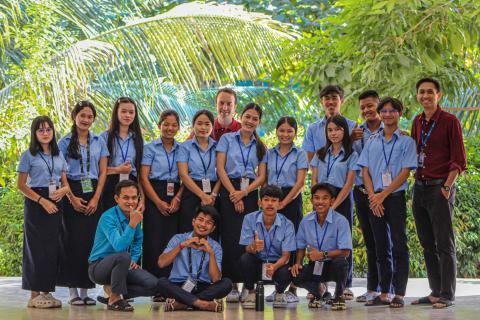 Photo des étudiants de la première promo de la formation aux métiers du digital Photo des étudiants de la première promo de la formation aux métiers du digital