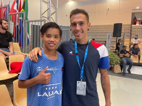 Rencontre avec Yoan Heguiabehere, champion du monde 2017 Rencontre avec Yoan Heguiabehere, champion du monde 2017