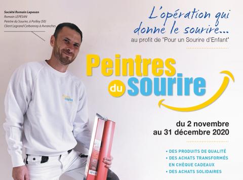 Affiche de l'opération "Les Peintres du Sourire" 2020 Affiche de l'opération "Les Peintres du Sourire" 2020