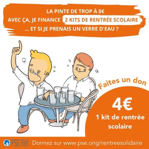 Rentrée solidaire - Pinte de trop