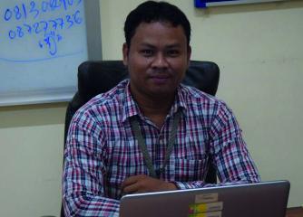Chenda, aujourd'hui au travail