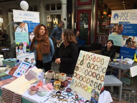 Vente solidaire organisé par nos bénévoles